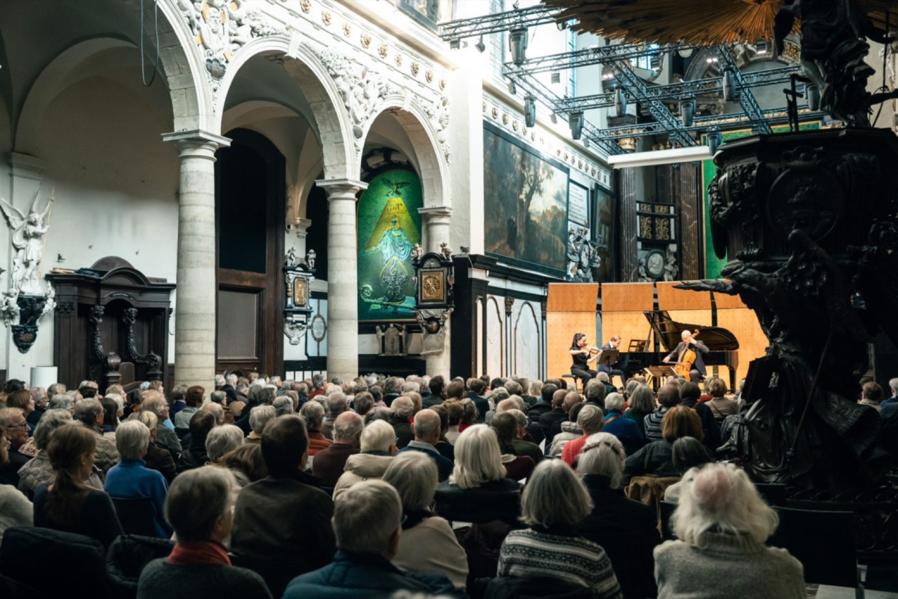 Trio recital, cathedral venue